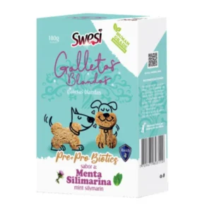 Galletas Blandas Pre-Pro Menta Silimarina x 180 Gr