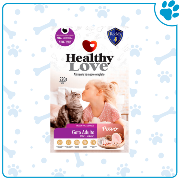 Healthy Love Gato Adulto Pavo 220 Gr