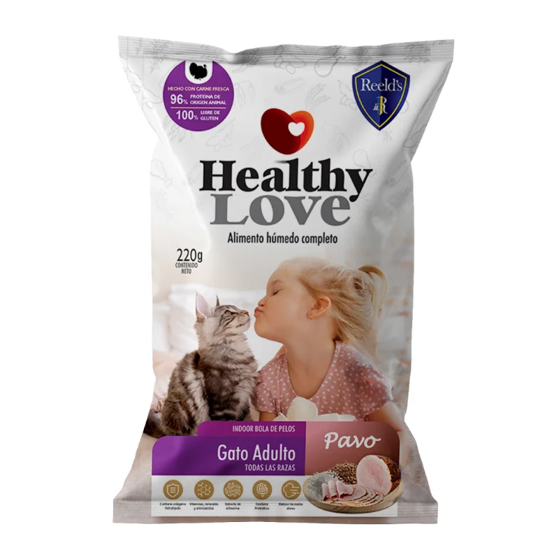 Healthy Love Gato Adulto Pavo 220 Gr