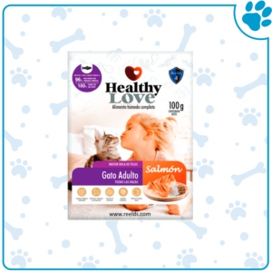 Healthy Love Gatos Adultos Salmón 100 gr
