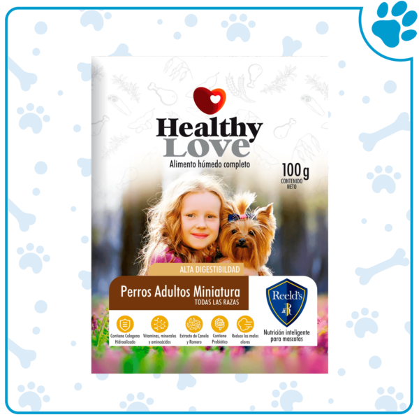 Healthy Love Perros Adultos Miniatura 100 GR