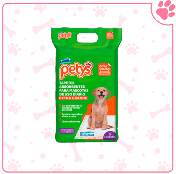 Tapetes Petys ABOS X 12 (60X80cm) Extra Grande