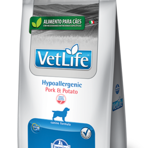 VETLIFE Canino Hipoalergénico Cerdo y Papa
