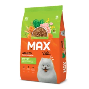 Max Vita Razas Pequeñas - Pollo y Vegetales