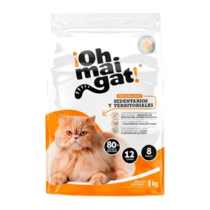 Oh Mai Gat Adulto Sedentarios - Naranja  8 Kg