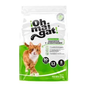 Oh Mai Gat Inquietos - Verde 8 Kg
