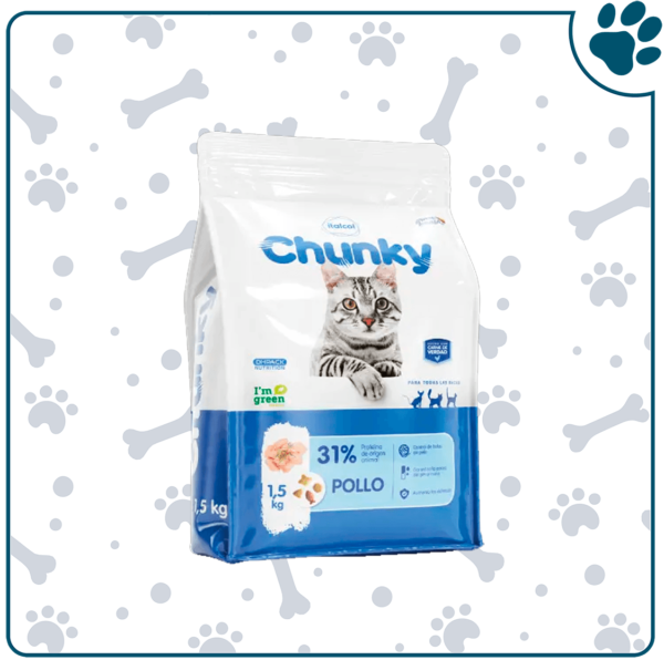 Chunky Gato Pollo  8 Kg