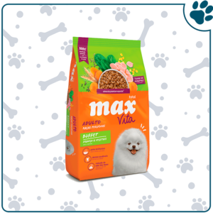 Max Vita Razas Pequeñas - Pollo y Vegetales