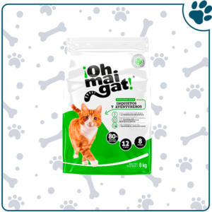 Oh Mai Gat Inquietos - Verde 8 Kg