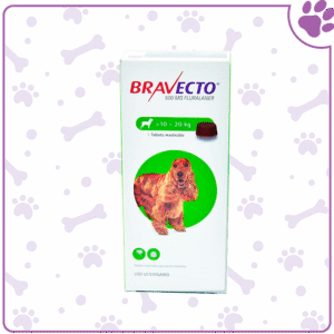 BRAVECTO Perros 10-20 kg. * 1 Tableta (Verde)