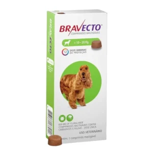 BRAVECTO Perros 10-20 kg. * 1 Tableta (Verde)