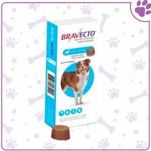 BRAVECTO Perros 20-40 kg. * 1 Tableta (Azul)
