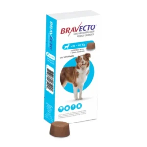BRAVECTO Perros 20-40 kg. * 1 Tableta (Azul)