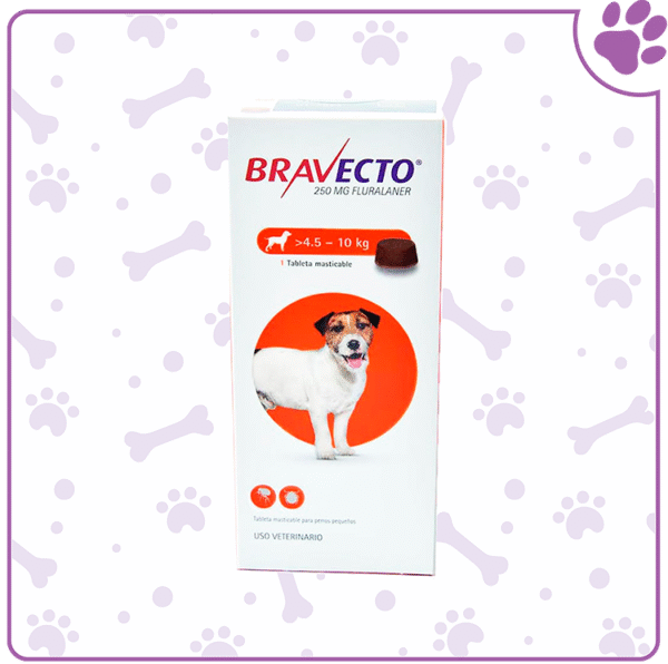BRAVECTO Perros 4.5-10 kg. * 1 Tableta (Naranja)