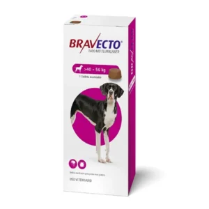 BRAVECTO Perros 40-56 kg. * 1 Tablta (Fucsia)