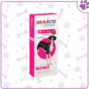 BRAVECTO Perros 40-56 kg. * 1 Tablta (Fucsia)