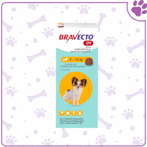 BRAVECTO Perros Muy Pequeños 1M 2-4.5 kg. (Amarillo)