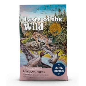 Lowland Creek Feline Recipe Codorniz y Pato Asado