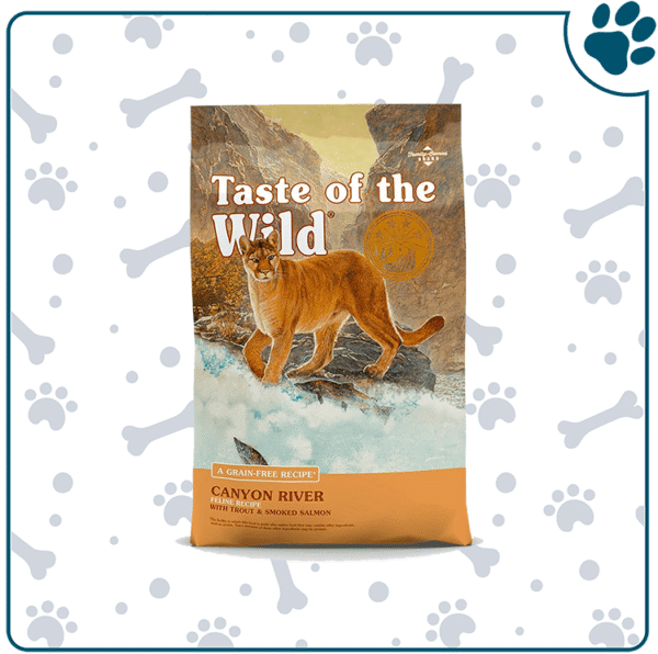 Canyon River Feline Recipe Trucha y Salmon Ahumado