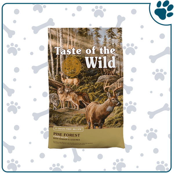 Pine Forest Canine Recipe Venado y Legumbres