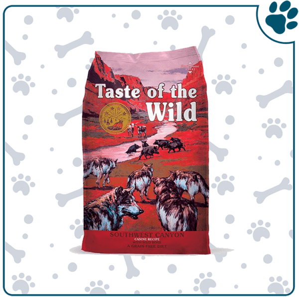 Southwest Canyon Canine Recipe Jabali Salvaje