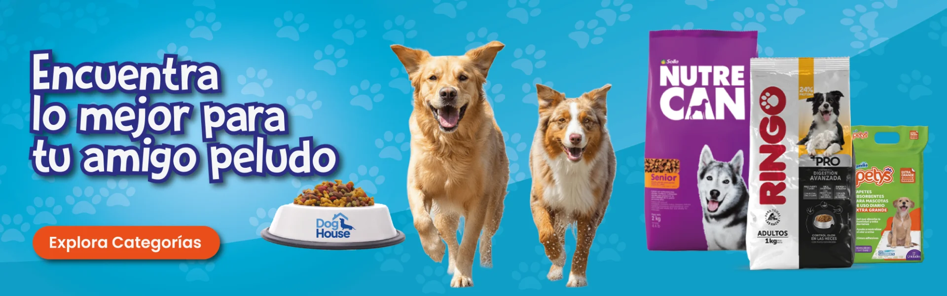 Dog House banner amigo peludo